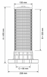 Чертеж изделия AQUACELL: f175w drawing